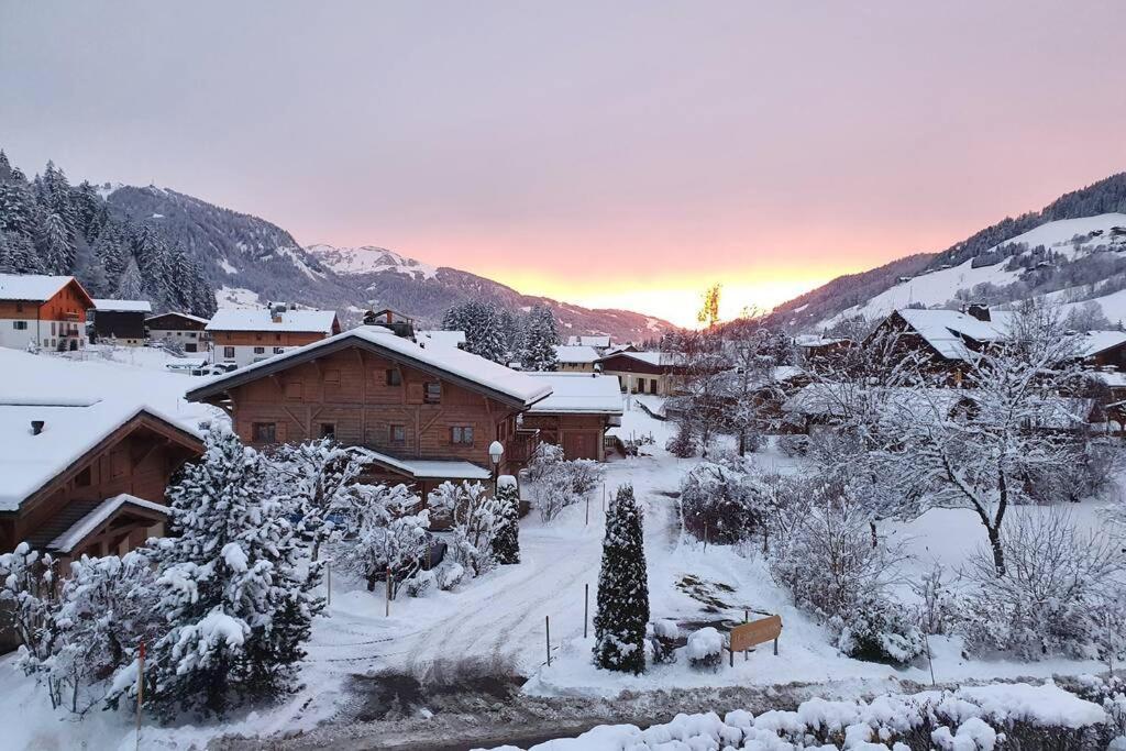 *** Le Refuge *** Logement Standing Megeve Demi-Quartier Exterior foto